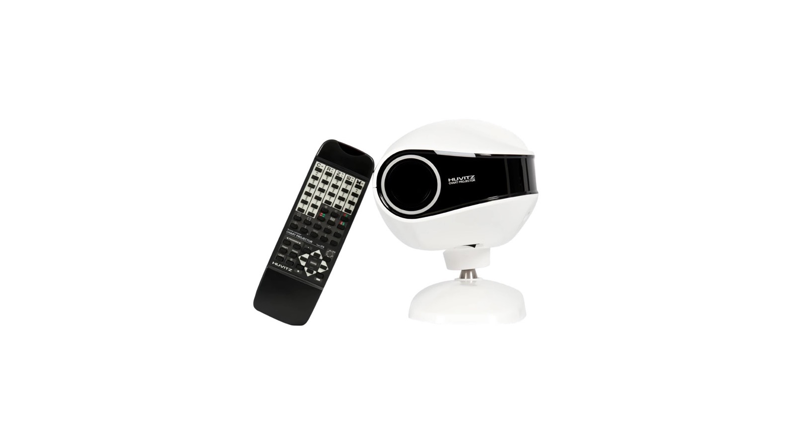 Proyector de optotipos Huvitz HCP-7000 con iluminación LED para consultorio de optometría