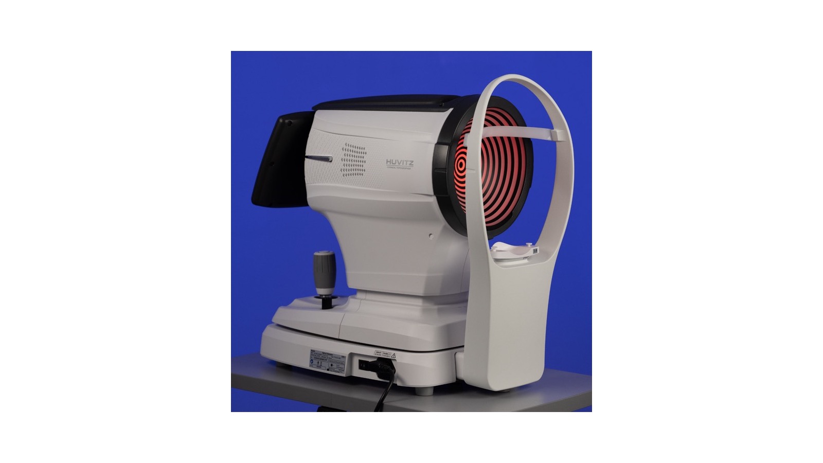 Equipo de topografía corneal Huvitz HTG-1 con disco de Plácido para consultorios en México